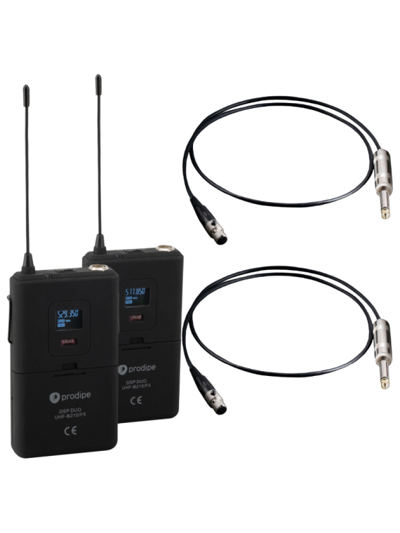 Prodipe boitier ceinture Guitare/Bass UHF Duo