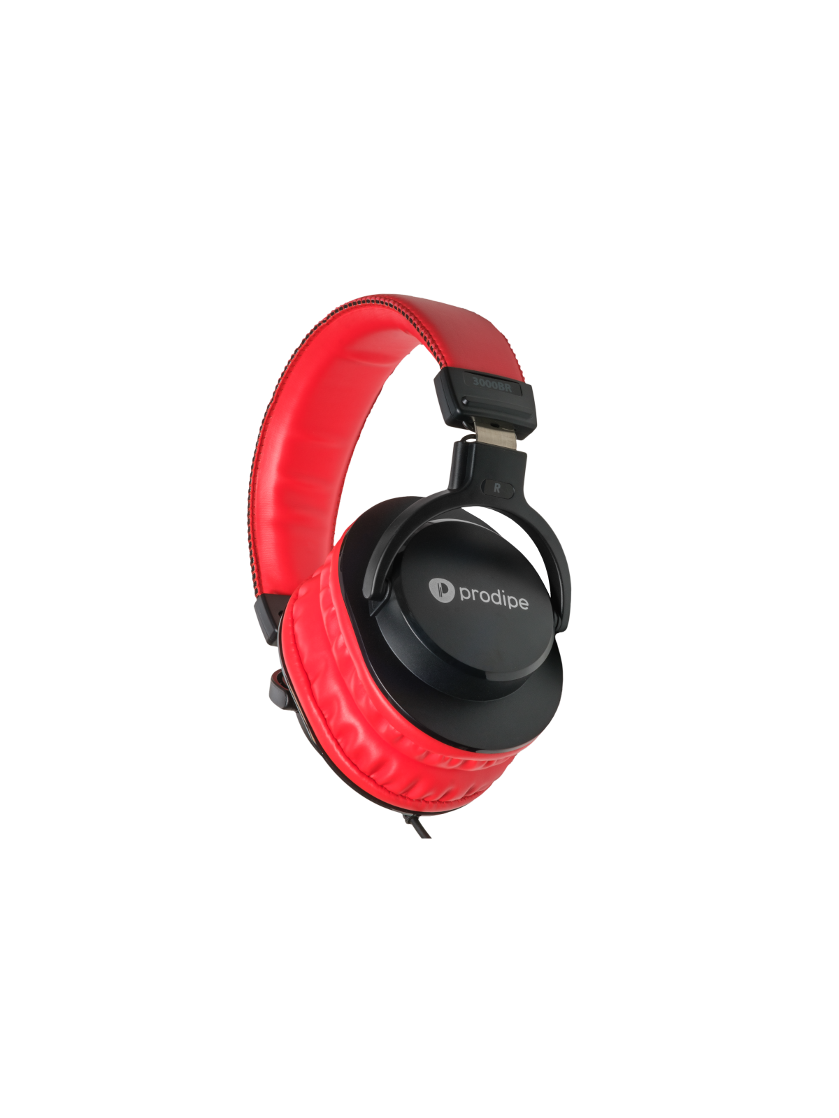 Prodipe Casque 3000BR noir/rouge