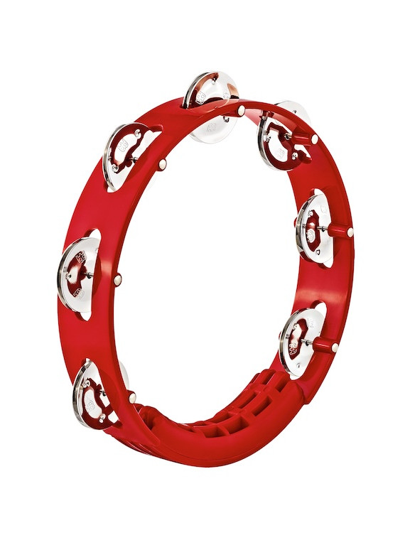 TAMBOURIN MEINL ABS ROUGE 20CM 1R CYMB