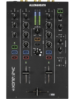 Console de Mixage Dj Allen & Heath - XONE-24C
Consoles Club - 4 voies stéréo, 2 out stéréo