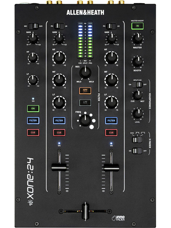 Console de Mixage Dj Allen & Heath - XONE-24
Consoles Club - 4 voies stéréo, 2 out stéréo