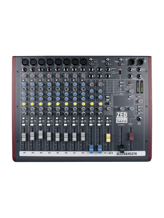 Console de Mixage Allen & Heath - ZED60-14FX
