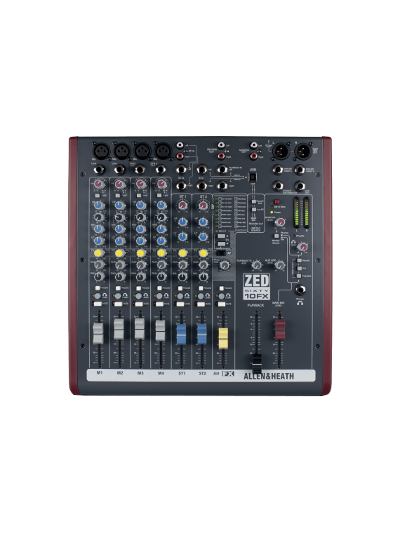 Console de Mixage Allen & Heath - ZED60-10FX