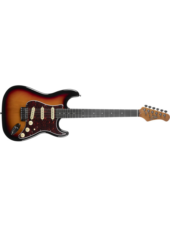 Guitare Electrique Tribute EKO - ST300-RED
Type Strat vintage - Sunburst