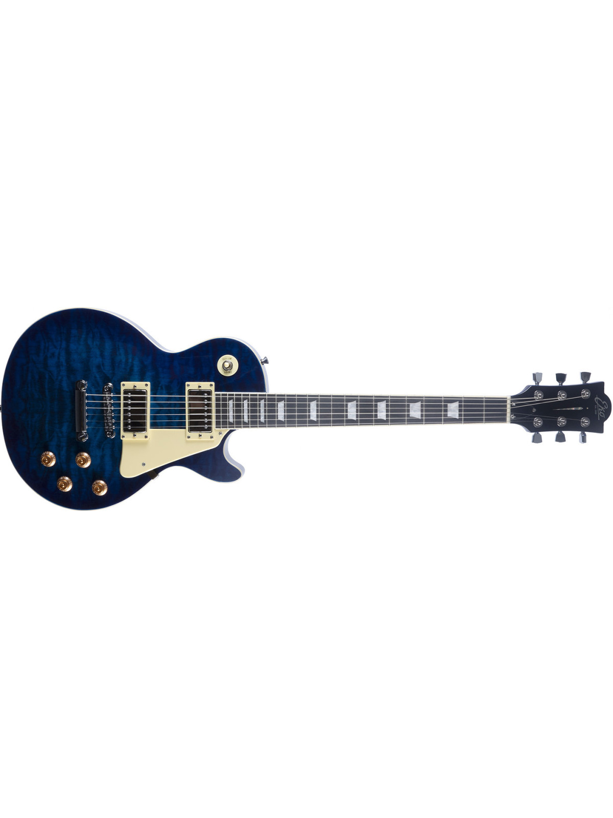 LS 300 - Guitare Electrique Type LP vintage - Quilted Blue
