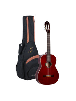 GUITARE ORTEGA R121 EPICEA, BORDEAUX