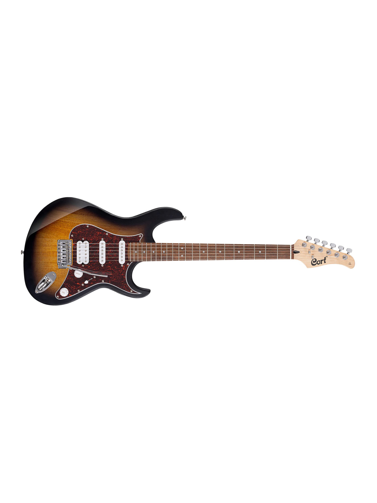 GUITARE CORT G115SE SUNBURST BRILLANT