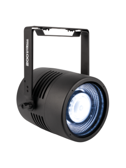 Stroboscope Showtec Titan Strobe 200FX LED de 200 W avec effet d’anneau LED RGBW