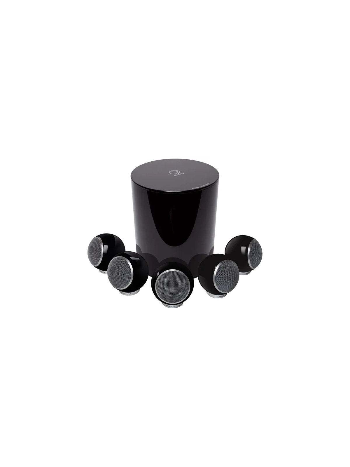 Pack Enceintes 5.1 ELIPSON PLANET M Noir Laqué