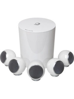 Pack Enceintes 5.1 ELIPSON PLANET M Blanc Laqué