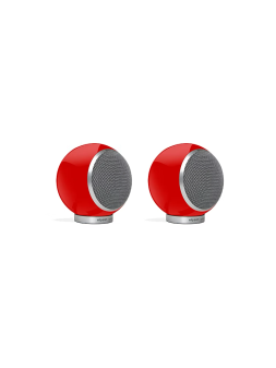 Enceinte Sphérique ELIPSON PLANET M 2.0 Rouge laqué
(la Paire)