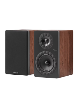 Enceinte Bibliothèque Elipson Prestige Facet II 6B Walnut Noir Matt
(la paire)