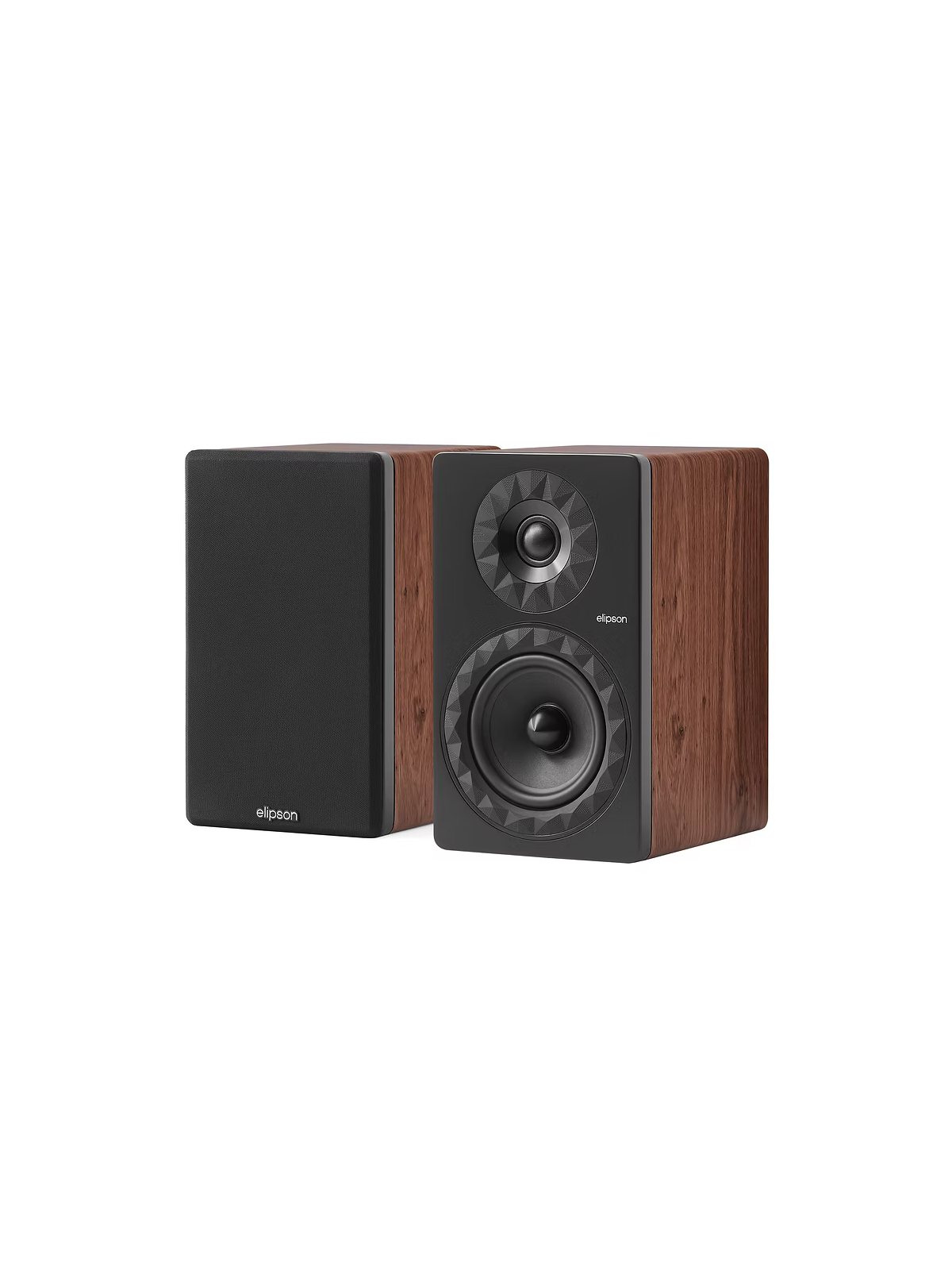 Enceinte Bibliothèque Elipson Prestige Facet II 6B Walnut Noir Matt
(la paire)
