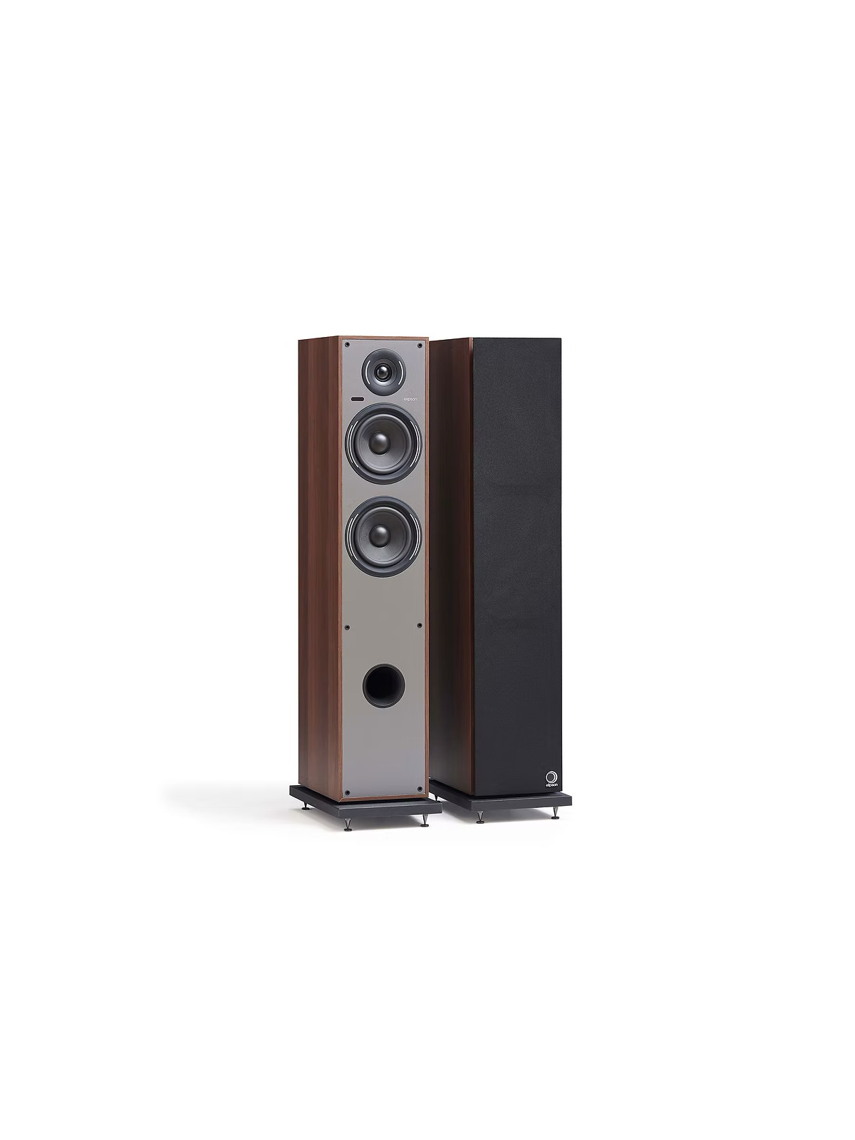 Enceinte Colonne Active HORUS 11F BT Bluetooth Noyer Gris
(la paire)