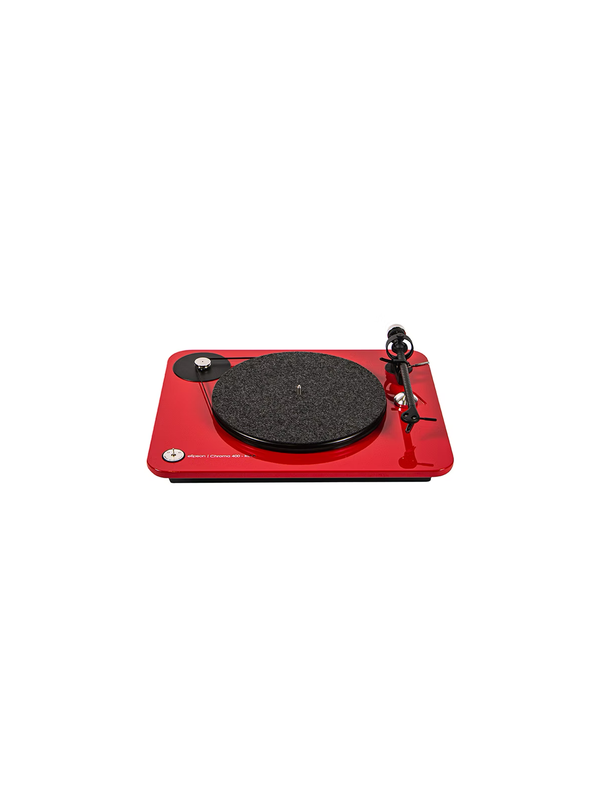 Platine Vinyle ELIPSON CHROMA 400 RIAA Rouge Laqué