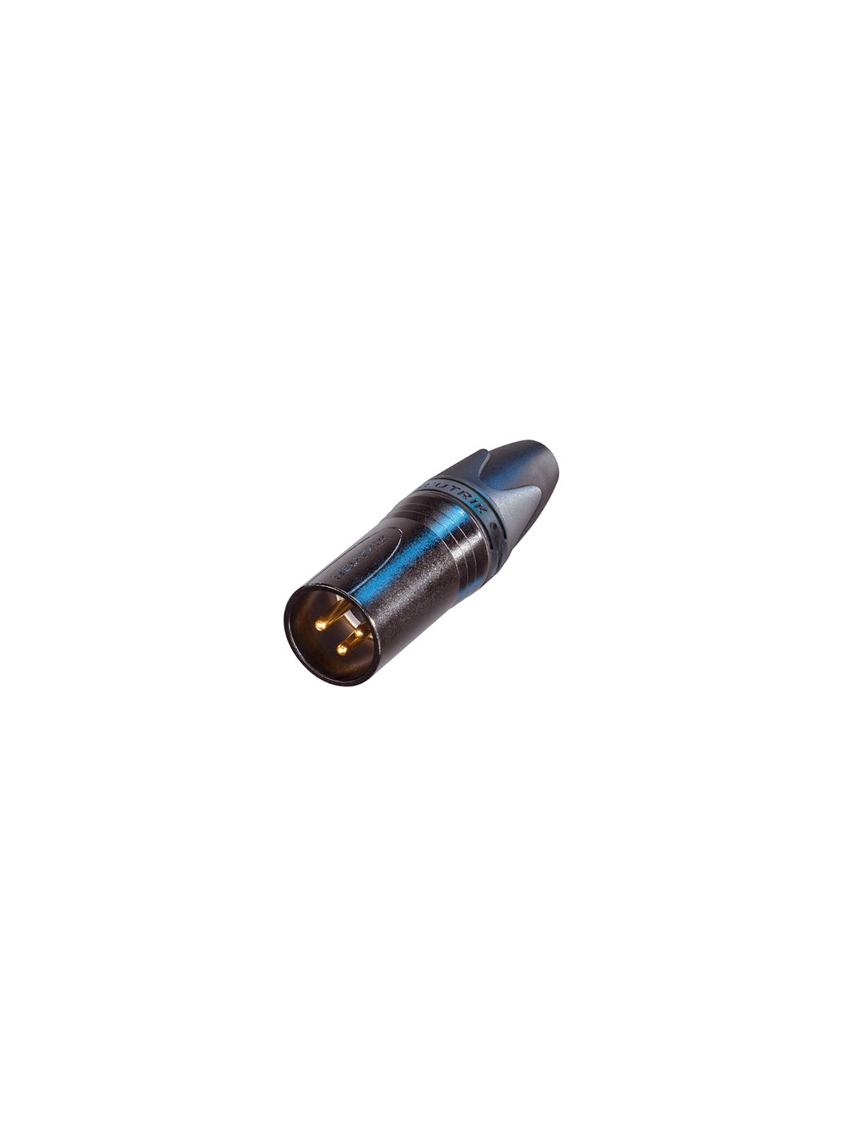 Fiche XLR 3 points mâle droite NEUTRIK NC3MXX

Contacts Or