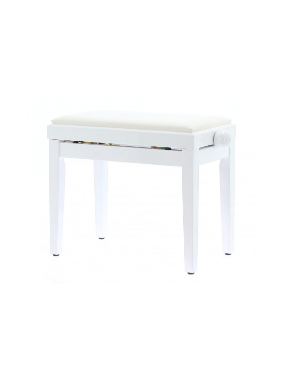 Quiklok Banquette Piano Blanc Brillant
Assise Similicuir - H480 - 570 mm. Blanc brillant