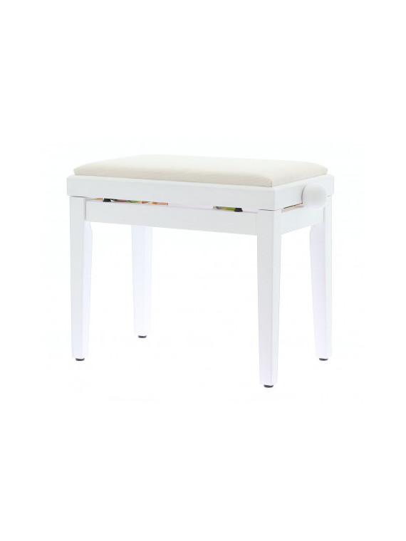 Quiklok Banquette Piano Blanc Mat
Assise Velour - H480 - 570 mm