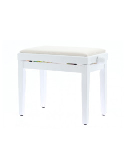 Quiklok Banquette Piano Blanc Brillant
Assise Velour - H480 - 570 mm