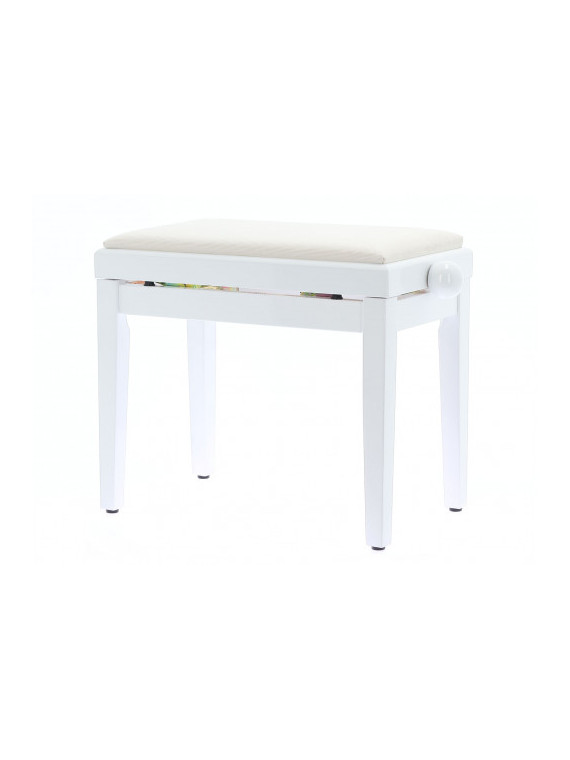 Quiklok Banquette Piano Blanc Brillant
Assise Velour - H480 - 570 mm