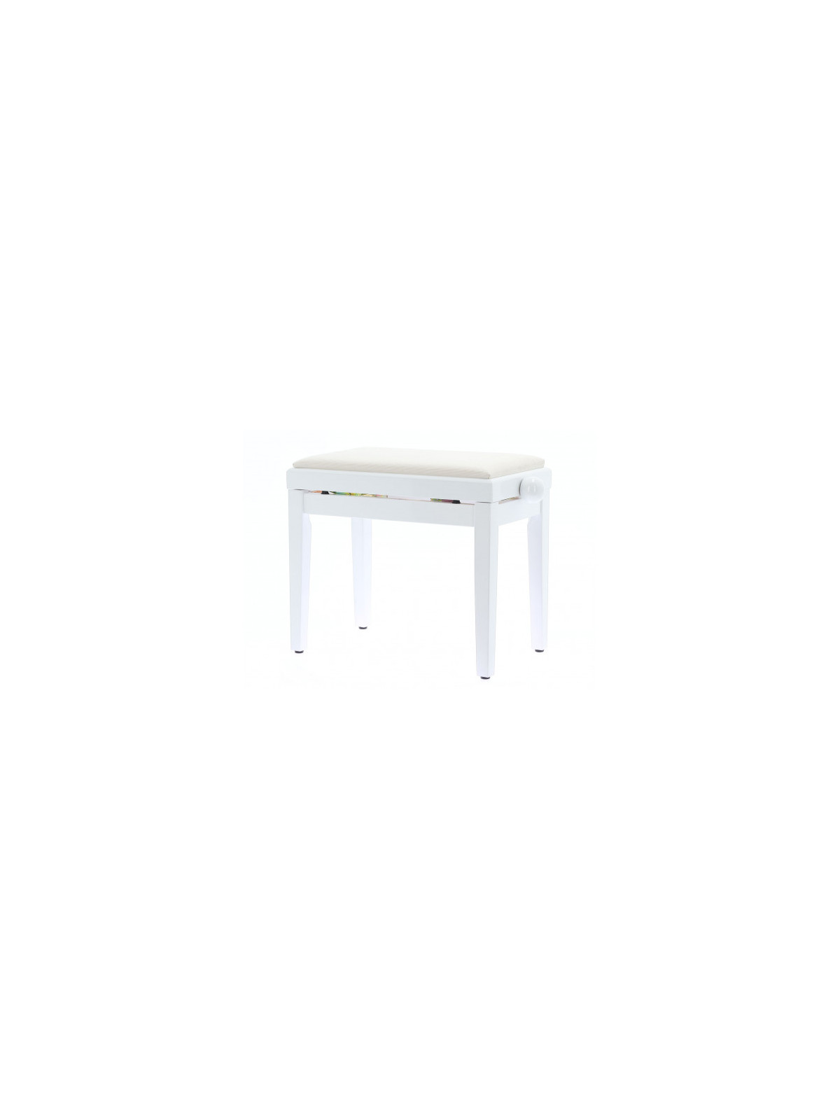 Quiklok Banquette Piano Blanc Brillant
Assise Velour - H480 - 570 mm