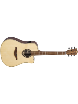 Guitare Electro-Acoustique Lâg - T218DCE
Dreadnought Pan-Coupé Électro