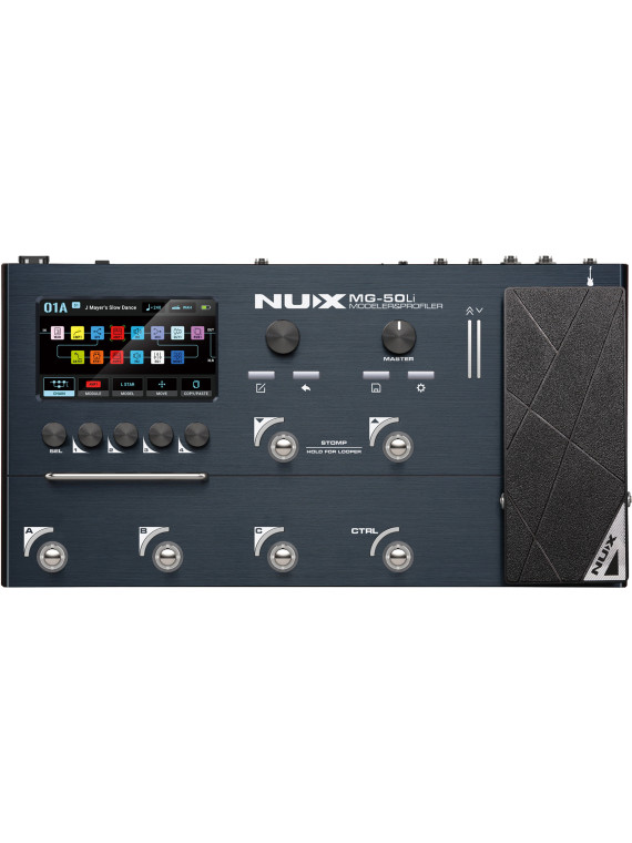 Nux - Multi-effets / modéliseur guitare et basse, Black