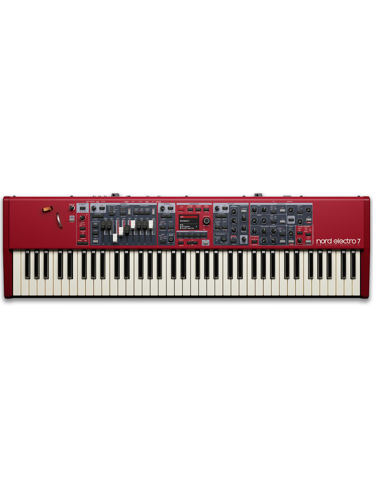 Clavier de Scène Nord - NE7-73
Nord Electro 7 73 notes semi-lestées