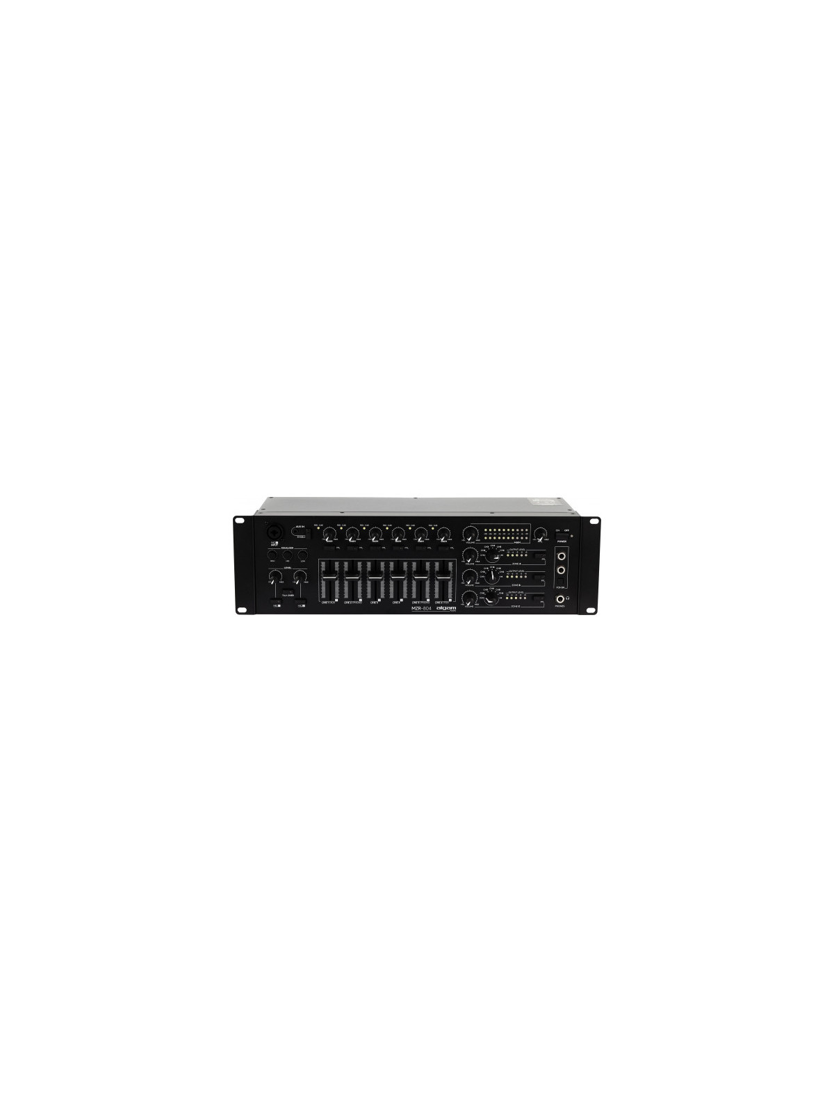 Algam Audio Mixeur 6 + 2 entrées, 4 zones rackable