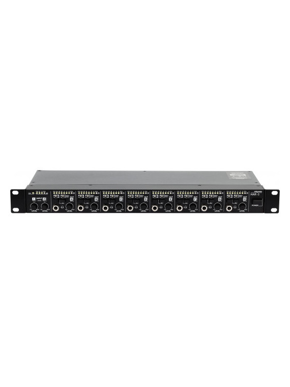 Algam Audio Mixeur Amplificateur de casque 8 voies rackable