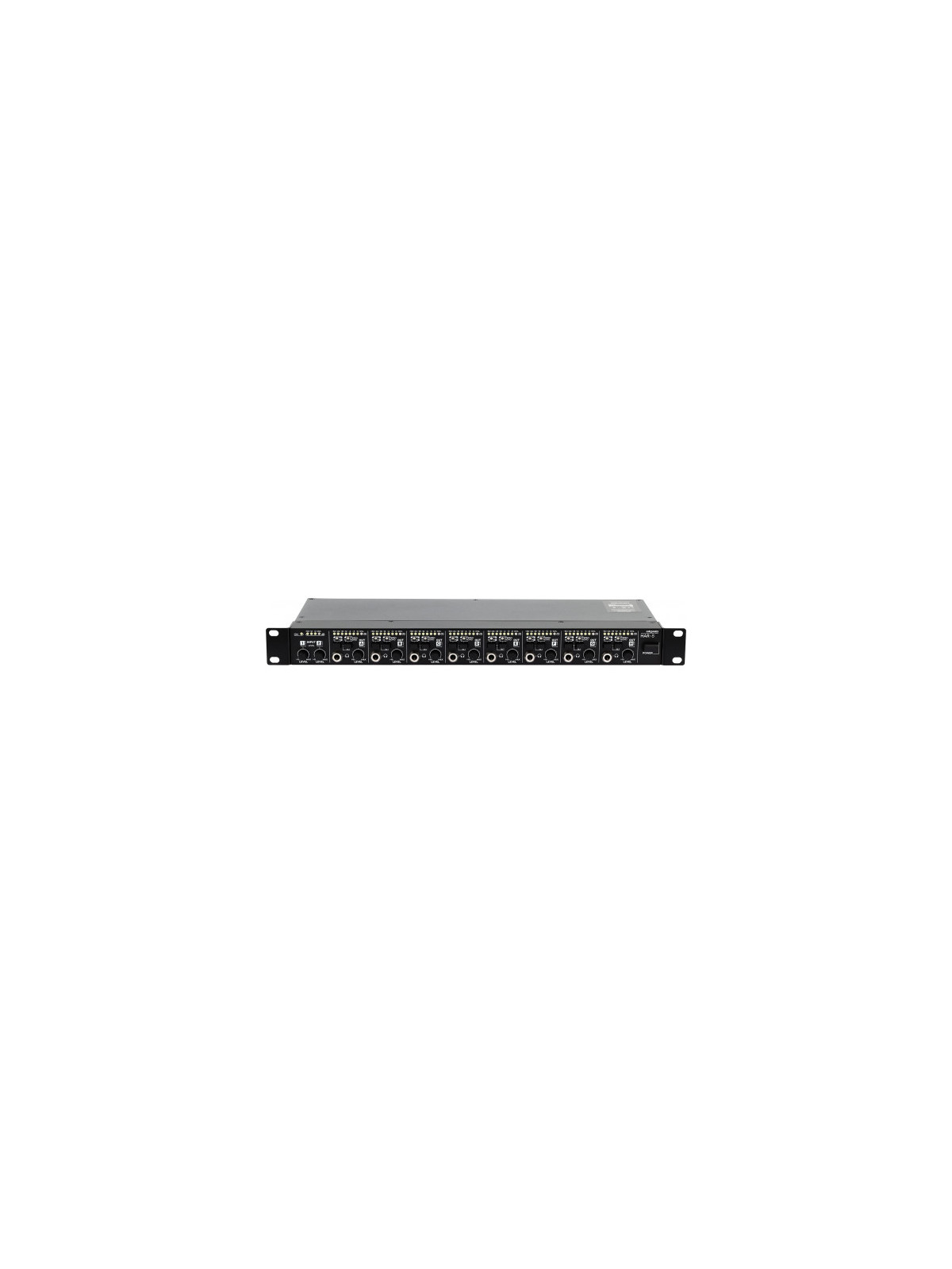 Algam Audio Mixeur Amplificateur de casque 8 voies rackable