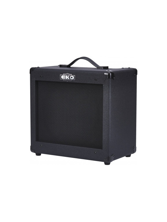 Combo Guitare EKO - G-BS35
Black Stealth 2 canaux + FX loop + Reverb - HP 12" - 35W