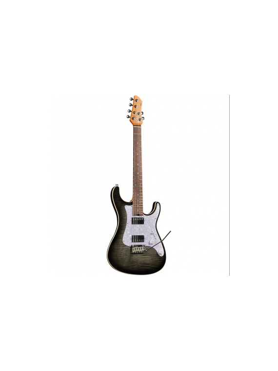 Eko - Guitare Electrique AURORA 400
Fire 400 Aurora Flamed Grey Burst - touche laurier