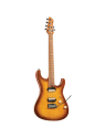 Eko - Guitare Electrique AURORA 400
Fire 401 Aurora Flamed Amber Burst - touche érable torréfié