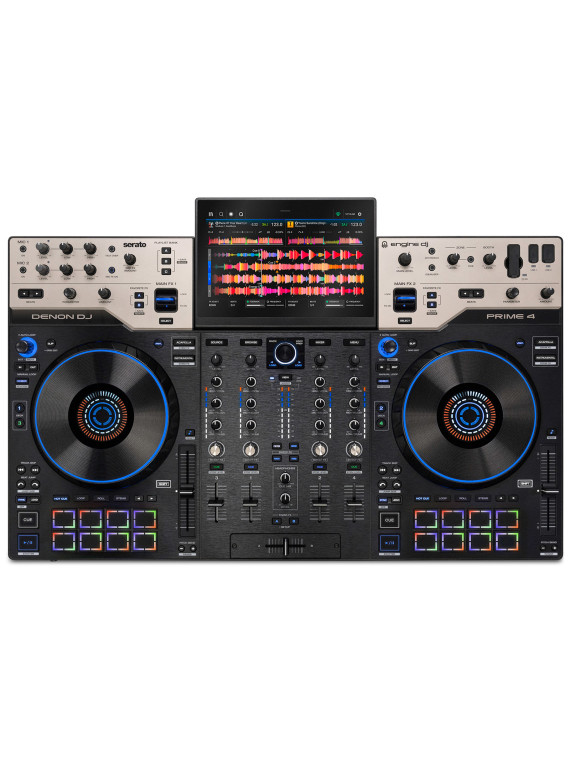 Contrôleur Autonome Denon DJ - PRIME4-G2
4 voies, Stems, pads MPCe, écran 10.1"